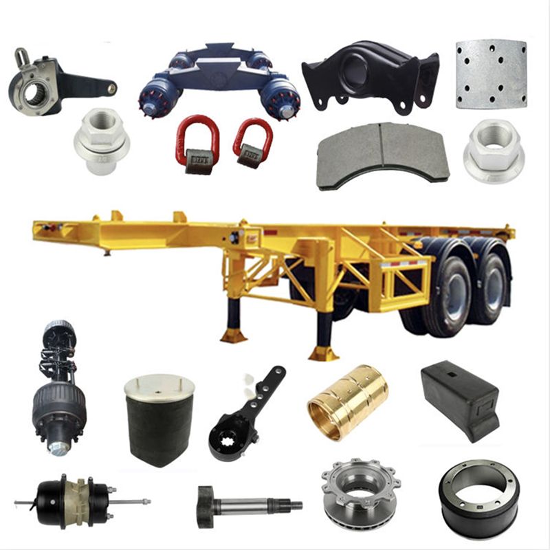 Trailer Parts Axles Spare Parts ဆက်စပ်ပစ္စည်းများ